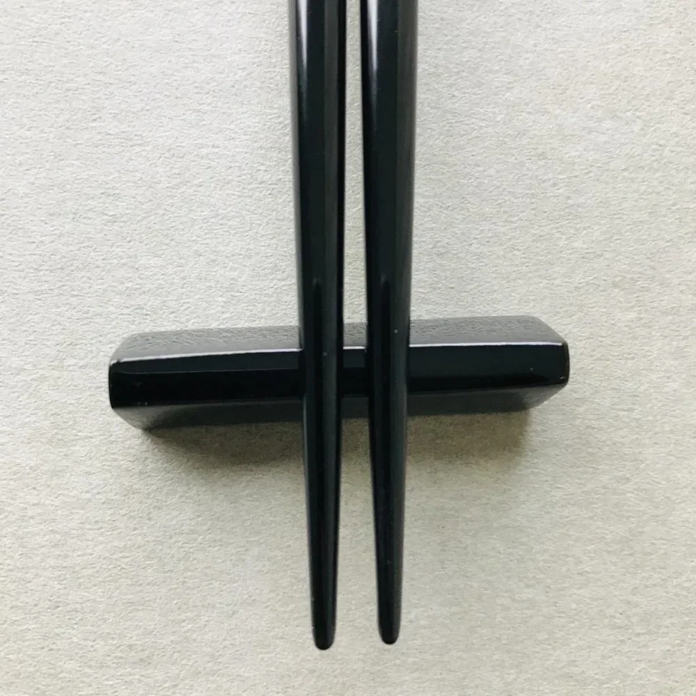 New Wajima Nuri Chopsticks set, pearl of mother inlay, Artisan Handcrafted Japan
